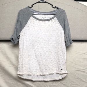 Cute lacy shirt!